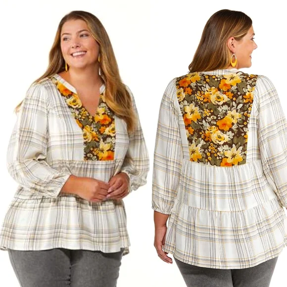 Cato peasant top size 12/16 - Picture 1 of 2